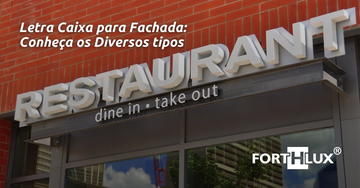 letra caixa para fachada