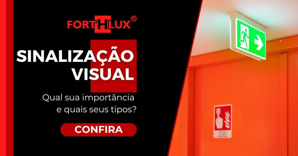 sinalização visual