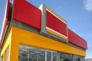fachada de loja comercial