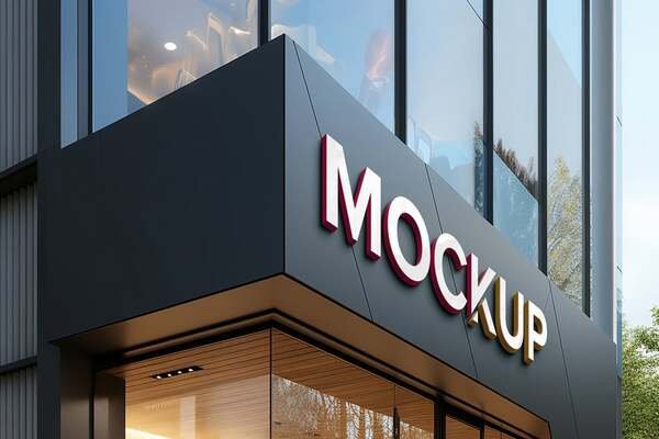 exemplo de custo da fachada comercial